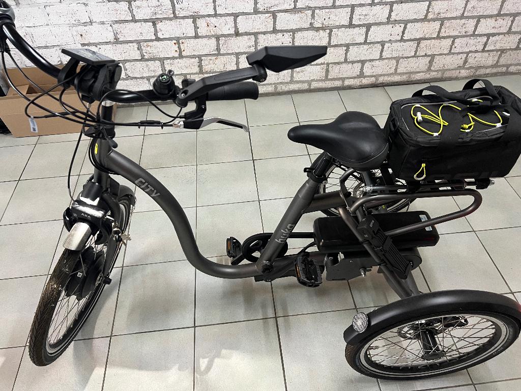 Elektrische 3 wiel fiets Huka City 2024 NIEUW mat antraciet, Vélos & Vélomoteurs, Vélos | Tricycles, Neuf, Enlèvement