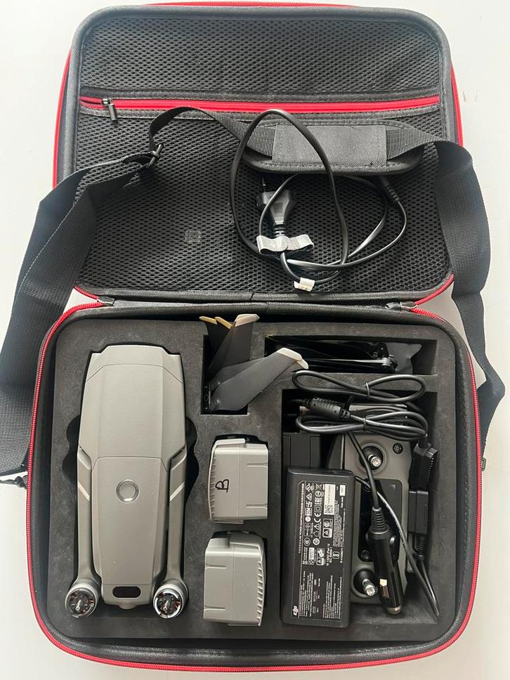 DJI Mavic 2 Zoom + 3 accu's + Fly More Combo (veel extra's), Audio, Tv en Foto, Drones, Zo goed als nieuw, Cameradrone, DJI, Altitude Hold
