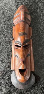 Masker in mahoniehout, Antiek en Kunst, Ophalen