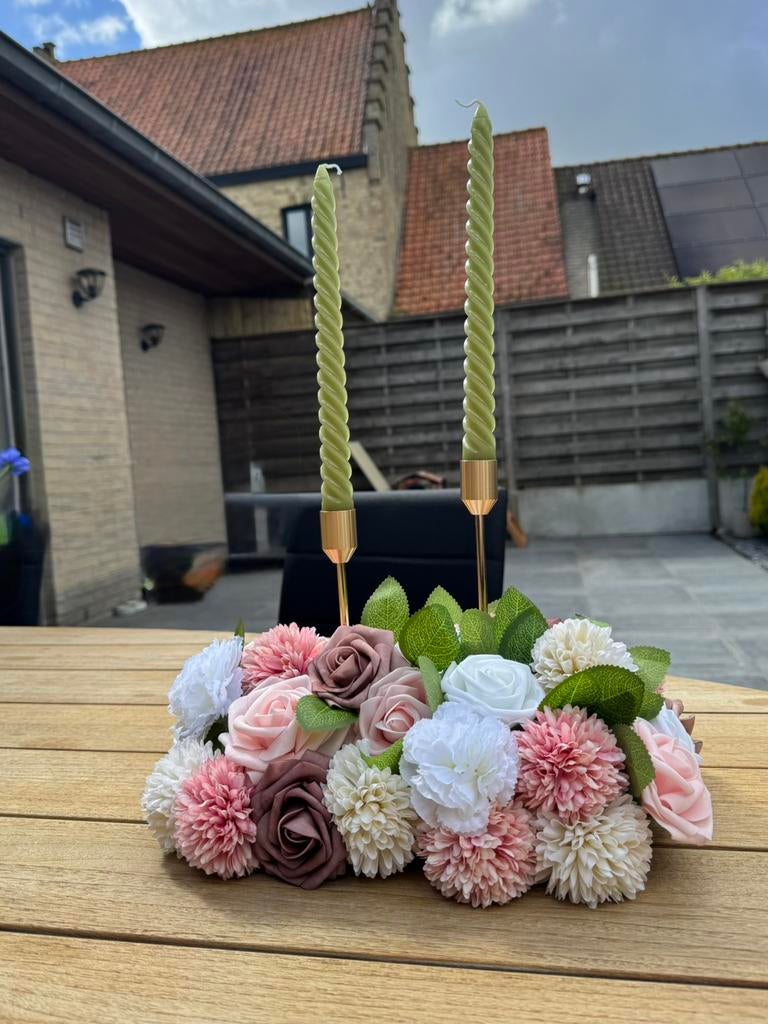 Handgemaakte bloemstukken, Ophalen, Kunststof, Minder dan 60 cm, Nieuw