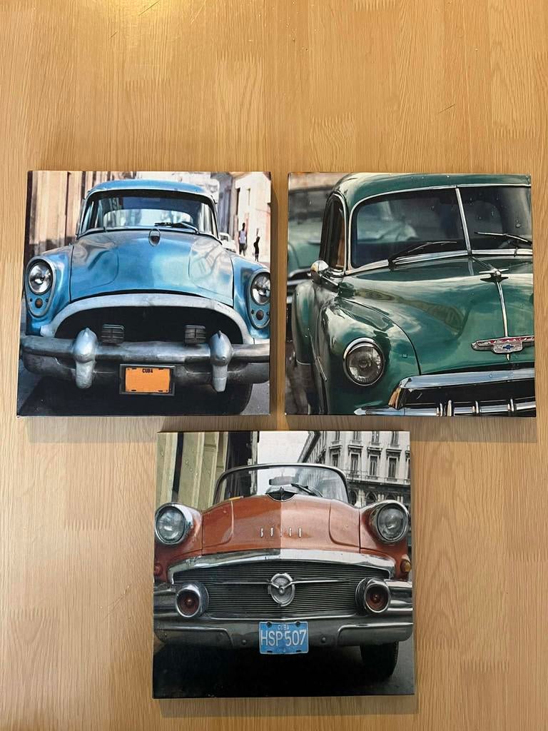 3 cadres Chevrolet, Enlèvement ou Envoi, Comme neuf