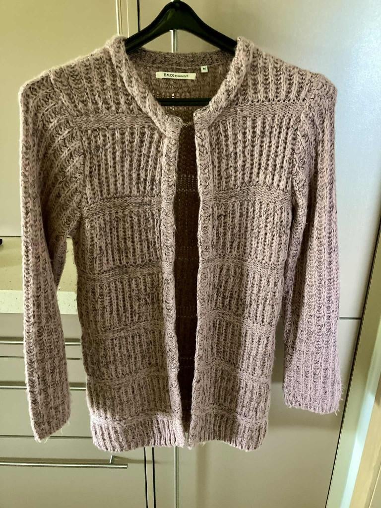 Lange gilet Emoi by Emonite maat Medium, Kleding | Dames, Ophalen of Verzenden, Zo goed als nieuw, Maat 38/40 (M), Roze