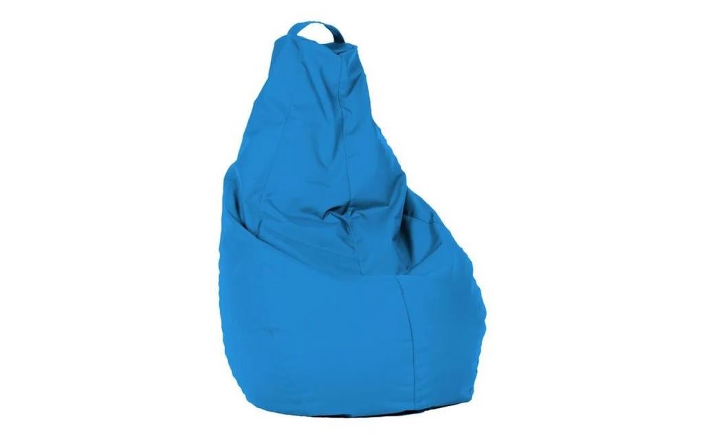 Lounge zitzakken 3 stuks, Ophalen, Zo goed als nieuw, Blauw, Zitzak