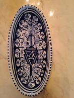 Delfsblauw bord, Ophalen