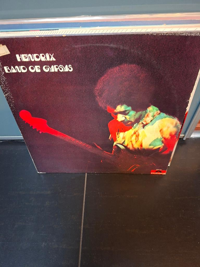 lp - jimi hendrix - band of gypsys, Cd's en Dvd's, Vinyl | Hardrock en Metal, Gebruikt, Ophalen of Verzenden, 1970 - 1979, 12 inch