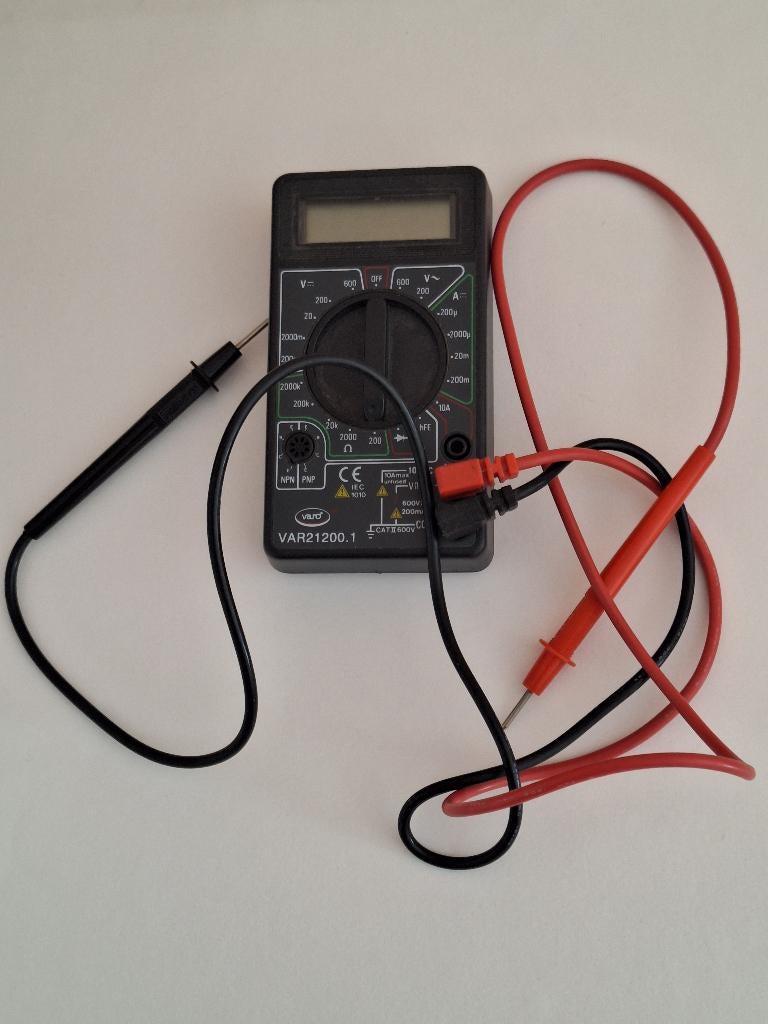 microfoon, multimeter, Enlèvement ou Envoi, Utilisé, Multimètre