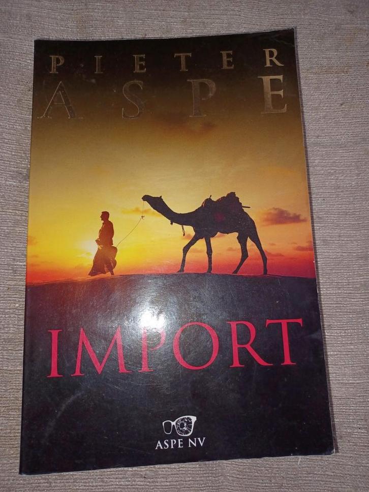 Pieter Aspe - Import, Boeken, Thrillers, Ophalen