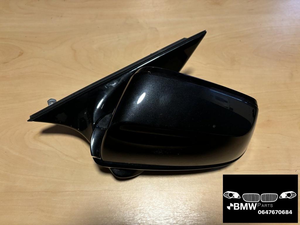 Spiegel + camera hoogglans zwart Bmw 5-Serie F10 F11, Autos : Pièces & Accessoires, Rétroviseurs, BMW, Utilisé, Enlèvement ou Envoi