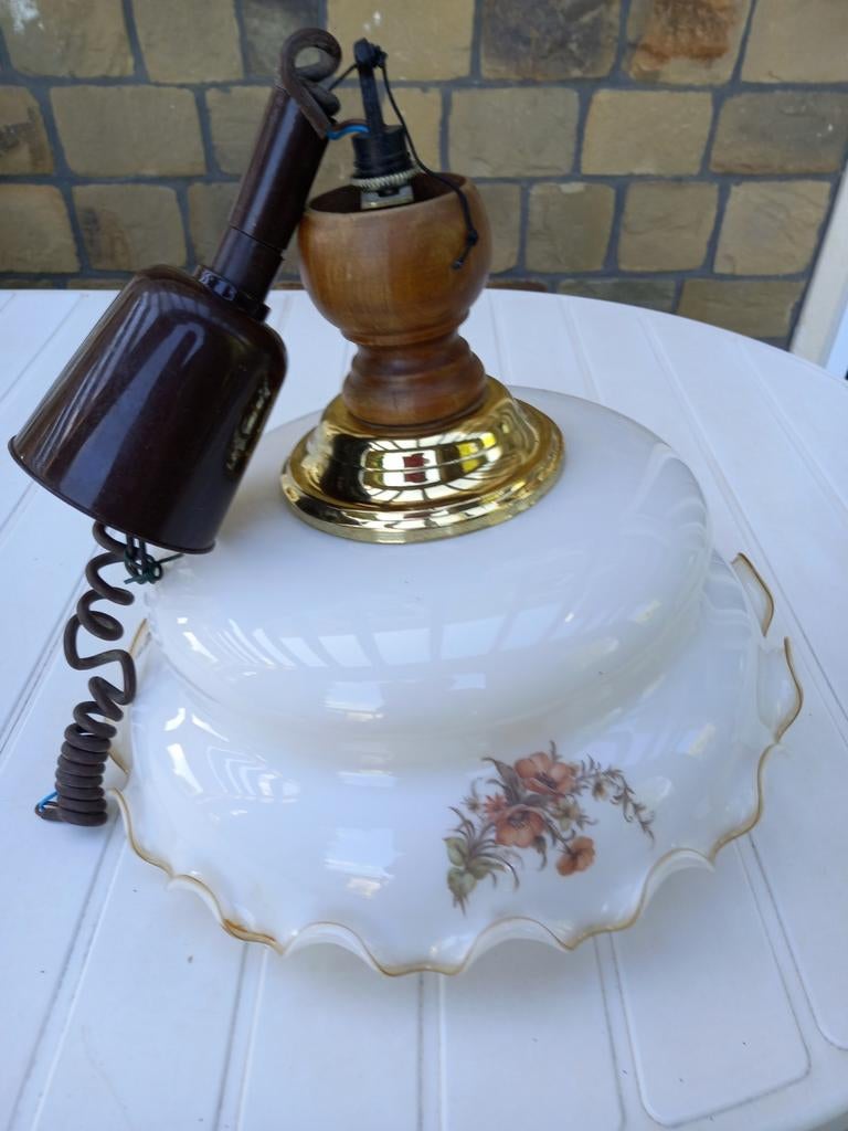 Très jolie lampe ancienne, impeccable., Maison & Meubles, Enlèvement