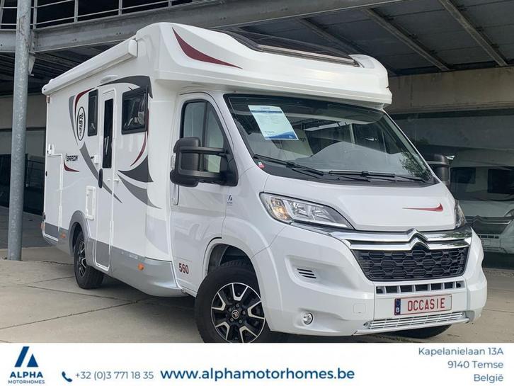 Elnagh/Baron 560 citroen 140pk Manueel/Geen kenteken, Caravans en Kamperen, Mobilhomes, Bedrijf, Half-integraal, Overige merken