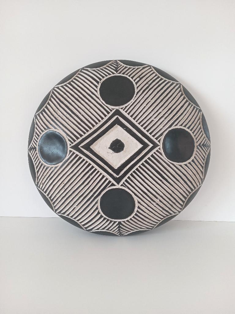 Bouclier en bois, Antiquités & Art, Envoi