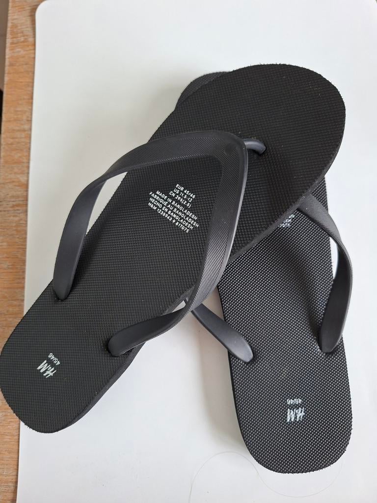 Teenslippers heren zwart, Ophalen of Verzenden, Zwart