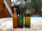 Oude vintage bierflessen brouwerij Roelants Brussel, Verzamelen, Biermerken, Ophalen of Verzenden