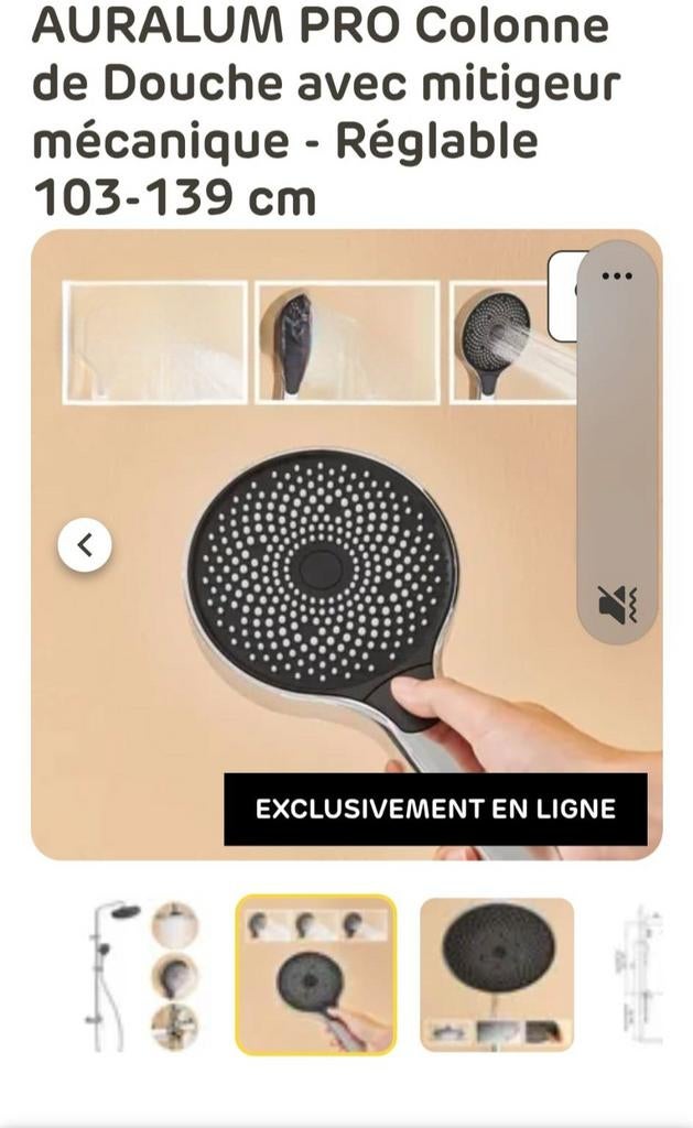 Colonne de douche complète neuve, Maison & Meubles, Enlèvement