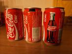 3 canettes vides de Coca-Cola Italie, Enlèvement