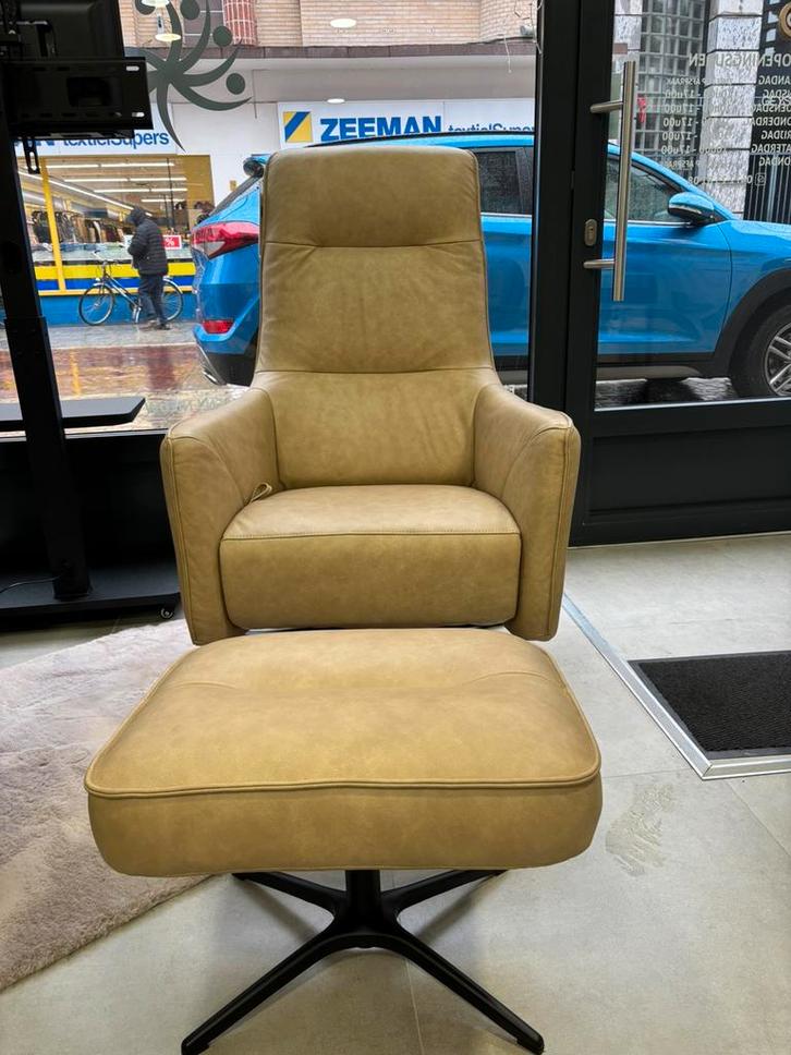 Fauteuil inclinable Recor + repose-pieds LIVRAISON GRATUITE, Maison & Meubles, Canapés | Salons, Neuf, Enlèvement ou Envoi