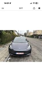 Tesla model 3, Auto's, Automaat, Achterwielaandrijving, Zwart, Blauw
