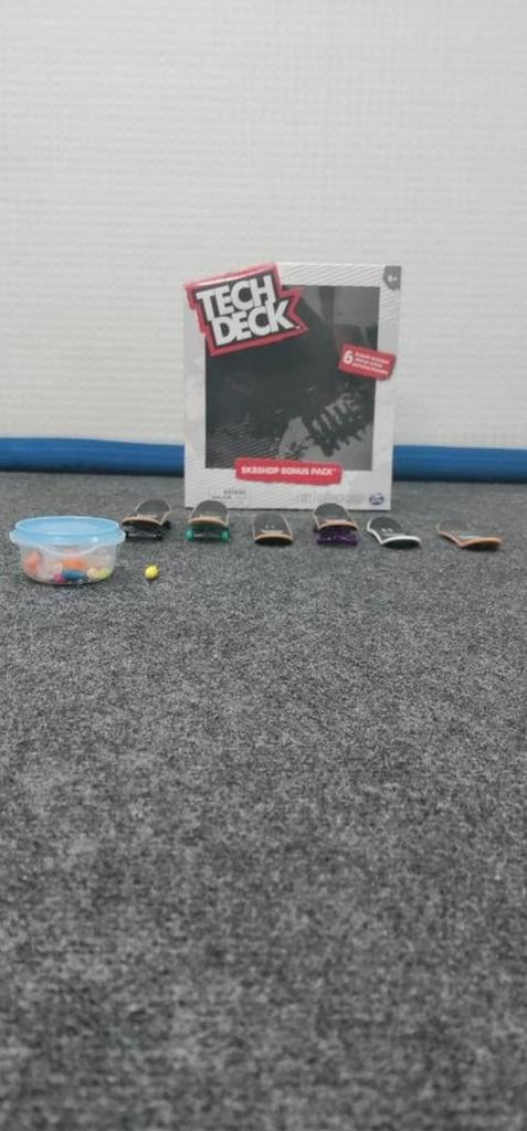 Pack bonus Tech Deck SK8shop - 6 touches, Collections, Jouets, Comme neuf, Enlèvement ou Envoi