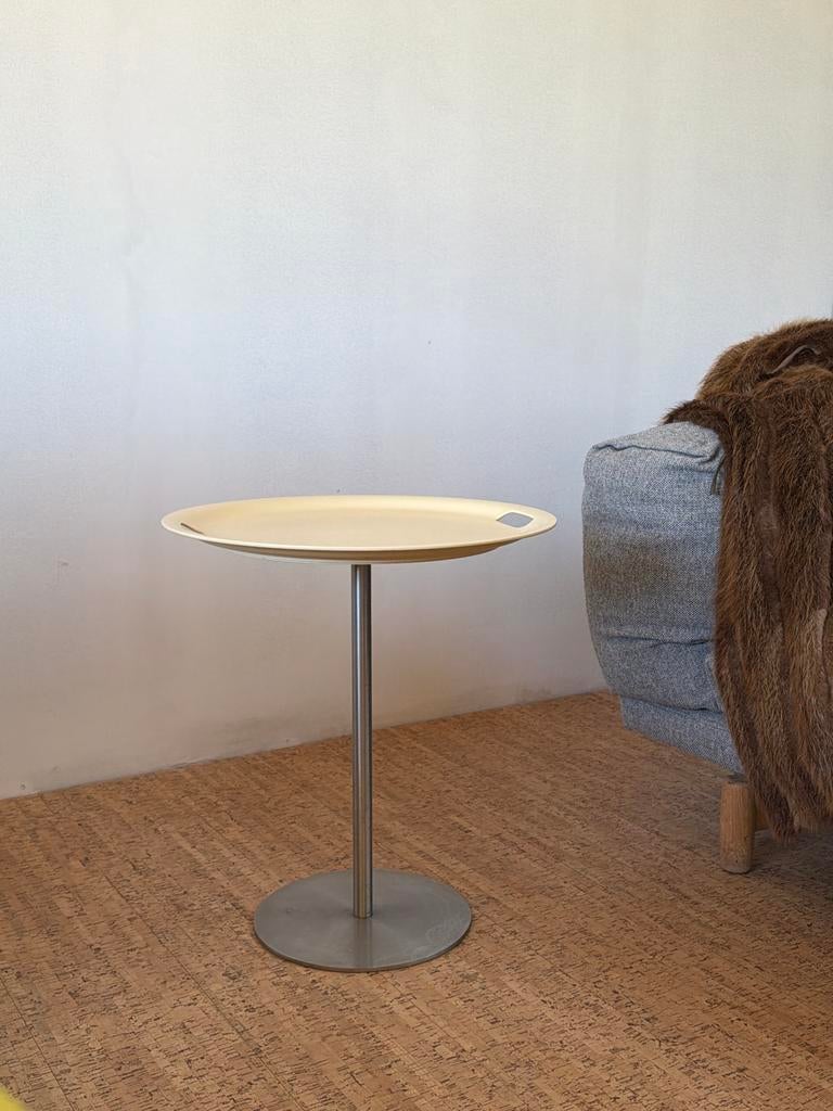 2 Vintage Jasper Morrison Alessi Op-la bijzettafels, Huis en Inrichting, Tafels | Statafels, Gebruikt, Ophalen of Verzenden