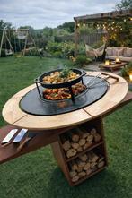 Brasero RAYANE + accessoires compris ( barbecue aux bois), Enlèvement, Comme neuf