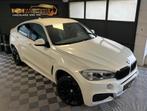 BMW X6 3.0da xDrive30 Pack M 1st Prop Garantie 12 maanden, Auto's, Automaat, Wit, 159 g/km, Particulier
