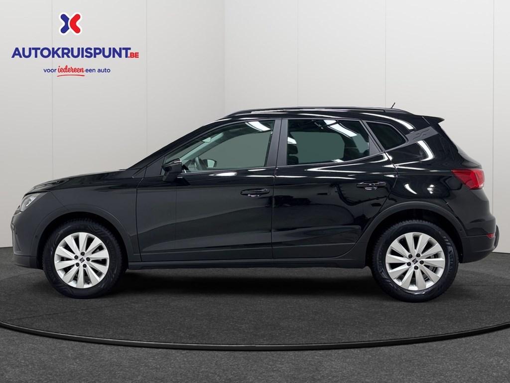 Seat Arona 1.0TSI Airco Apple Carplay Android Auto Alu, Autos, Seat, Achat, Cruise Control, Boîte manuelle, Noir