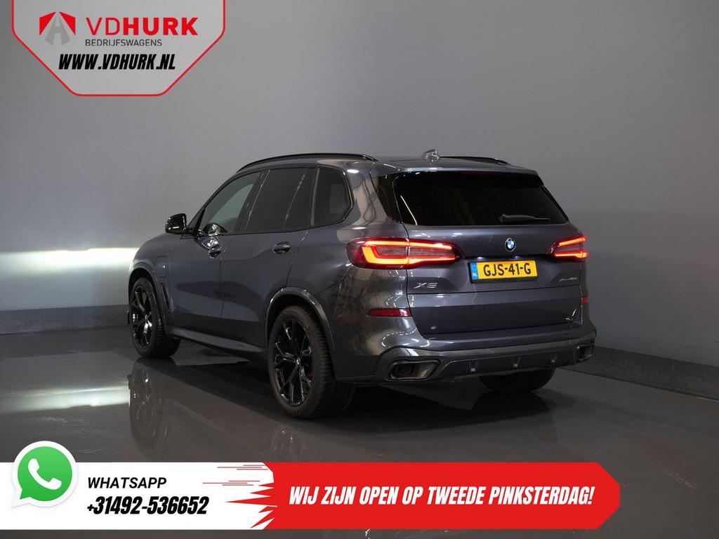BMW X5 xDrive45e High Executive MPack/ Pano/ Memory/ Stoelve, Auto's, Automaat, X5, Blauw, 33 g/km