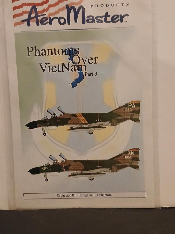 Aeromaster (48-473): Mc Donnell Douglas F-4 Phantom II, Hobby & Loisirs créatifs, Modélisme | Avions & Hélicoptères, Neuf, Avion