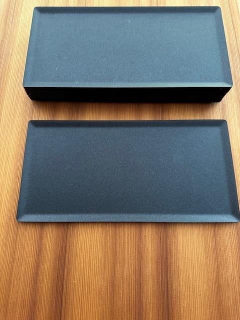 rechthoekige kunststof schaaltjes, Ophalen, Zo goed als nieuw