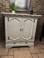 Eiken Kast - Landelijke / Brocante Stijl, Ophalen, Zo goed als nieuw