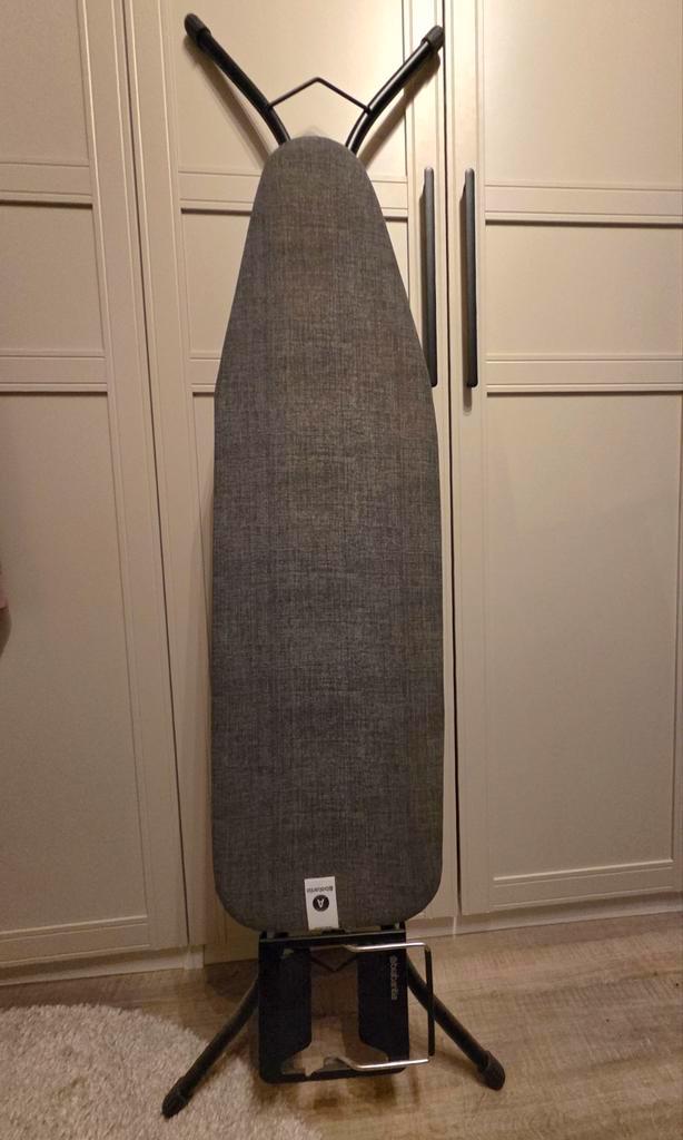 Brabantia stijkplank A 110x30 grijs (denim black), Elektronische apparatuur, Strijkijzers en Strijkplanken, Ophalen