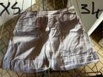 Witte short, Kleding | Dames, Spijkerbroeken en Jeans, Ophalen, Zo goed als nieuw, Wit, W27 (confectie 34) of kleiner