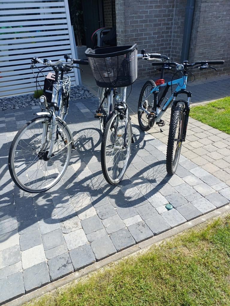 Drie Fietsen Te Koop, Ophalen
