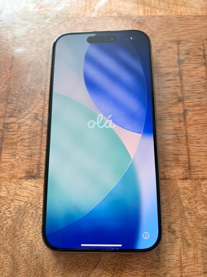 Iphone 15 pro, Télécoms, Téléphonie mobile | Apple iPhone, Comme neuf, 128 GB, Sans abonnement, iPhone 15, Gris, Enlèvement