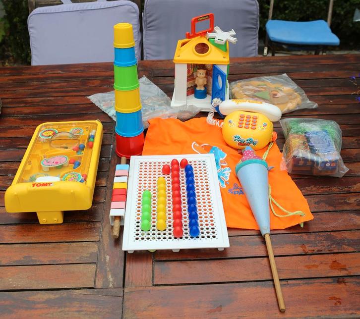 Jouets pour petits - vintage, Enfants & Bébés, Jouets | Jouets de bébé, Comme neuf, Autres types, Enlèvement ou Envoi