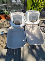 3 kattenbakken met zand erbij, Ophalen