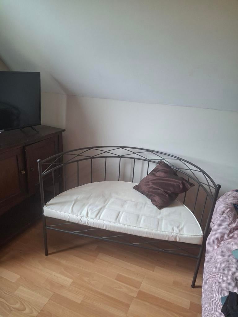 Banc en fer forgé, Maison & Meubles, Enlèvement