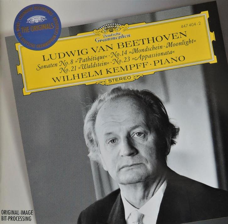 Beethoven / Klaviersonaten - Kempff - Deutsche Grammophon, CD & DVD, CD | Classique, Comme neuf, Musique de chambre, Enlèvement ou Envoi
