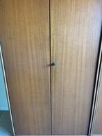 Vintage kleerkast 70s, Maison & Meubles, Armoires | Penderies & Garde-robes, Enlèvement, Utilisé, Autres essences de bois, Avec espace de penderie