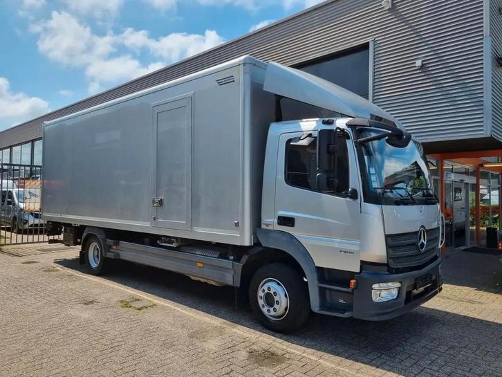 Mercedes-Benz Atego 1218 Koffer/ Ladebordwand/ Airco/ Grau M, Auto's, Vrachtwagens, Bedrijf, Te koop, ABS, Airconditioning, Cruise Control