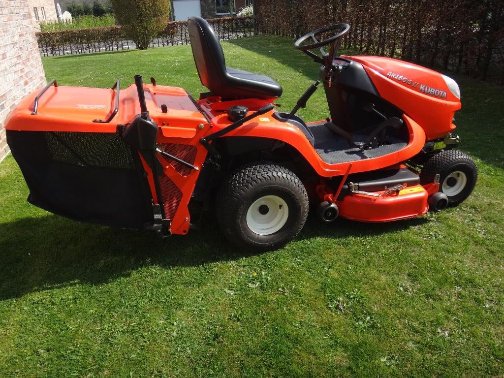 Kubota tractormaaier, Ophalen, Gebruikt, Opvangbak, KUBOTA