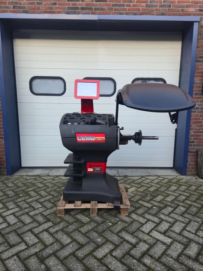 CEMB ER80 spotter balanceer apparaat balanceer machine laser, Auto diversen, Autogereedschap, Zo goed als nieuw, Ophalen of Verzenden