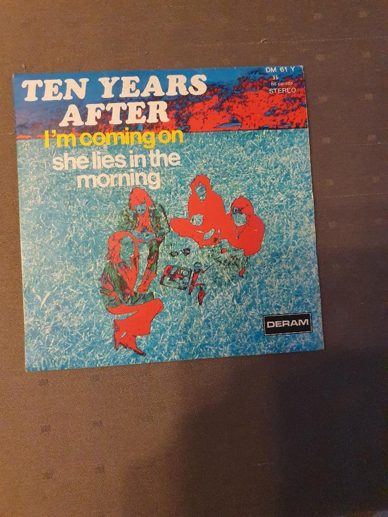 Ten Years After – I'm Coming On / She Lies In The Morning, CD & DVD, Vinyles Singles, Enlèvement ou Envoi, Single, Comme neuf