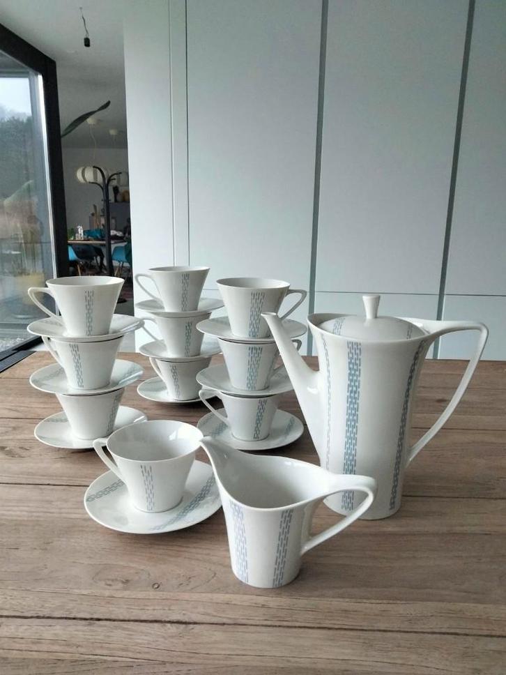 1960s Vintage Boch Europa decor servies 23 delig, Maison & Meubles, Cuisine | Vaisselle, Utilisé, Autres types, Enlèvement