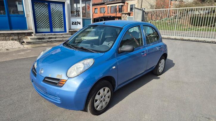 Nissan Micra 1.3i Km 105000 Ct Ok Feuille rose!! AN 2004, Autos, Nissan, Entreprise, Achat, Micra, ABS, Airbags, Alarme, Ordinateur de bord