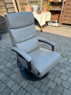 Elektrisch verstelbare Hukla relax, Maison & Meubles, Fauteuils, Enlèvement, Comme neuf, Cuir, Relax klassiek/modern