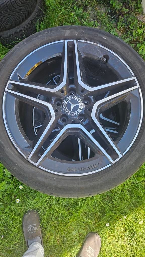 4 Jantes AMG 18 pouces d'origine, Autos : Pièces & Accessoires, Commande, Enlèvement