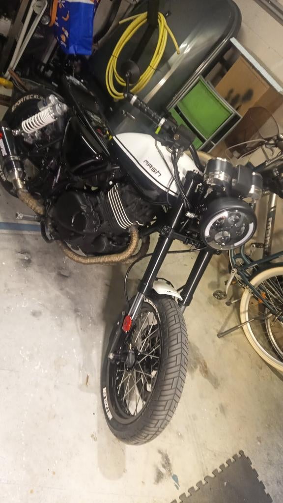 Mash 250 cc in geschreven als 125 cc recent opgeknapt, Autres marques, 5 vitesses, Comme neuf, Enlèvement