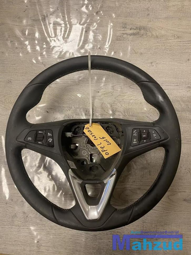 Opel Corsa E Astra K stuurwiel stuur leder 13403216, Autos : Pièces & Accessoires, Commande, Opel, Utilisé
