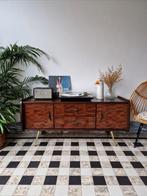 Vintage sixties dressoir | platenspeler meubel | kast, Avec tiroir(s), 25 à 50 cm, 100 à 150 cm, Utilisé